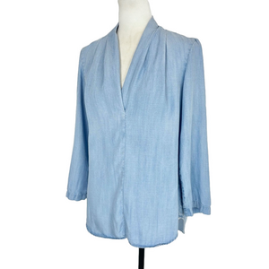 Mossimo blue Lyocell shirt